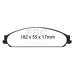 Klocki Ebc Green 6000 4x4 SUV - DP61730
