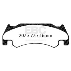 Klocki Ebc Green 6000 4x4 SUV - DP61739