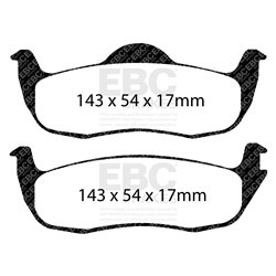 Klocki Ebc Green 6000 4x4 SUV - DP61745