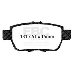 Klocki Ebc Green 6000 4x4 SUV - DP61754