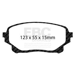 Klocki Ebc Green 6000 4x4 SUV - DP61756