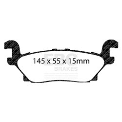 Klocki Ebc Green 6000 4x4 SUV - DP61760