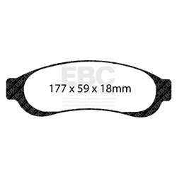 Klocki Ebc Green 6000 4x4 SUV - DP61779
