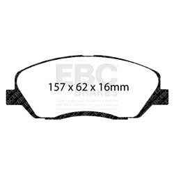 Klocki Ebc Green 6000 4x4 SUV - DP61783