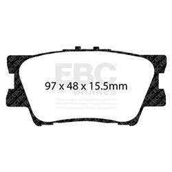 Klocki Ebc Green 6000 4x4 SUV - DP61793