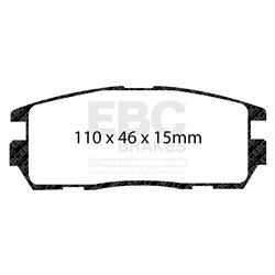 Klocki Ebc Green 6000 4x4 SUV - DP61797