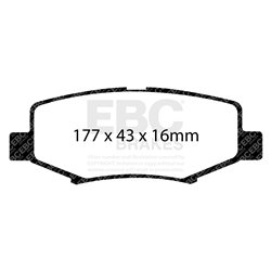 Klocki Ebc Green 6000 4x4 SUV - DP61799