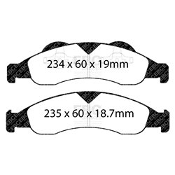 Klocki Ebc Green 6000 4x4 SUV - DP61803