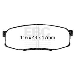 Klocki Ebc Green 6000 4x4 SUV - DP61816