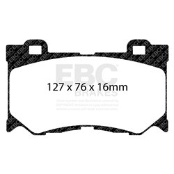 Klocki Ebc Green 6000 4x4 SUV - DP61823