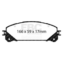 Klocki Ebc Green 6000 4x4 SUV - DP61837