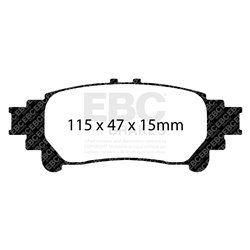 Klocki Ebc Green 6000 4x4 SUV - DP61850