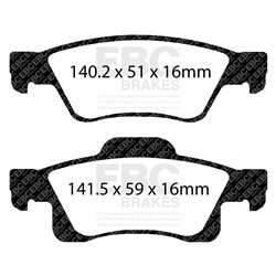 Klocki Ebc Green 6000 4x4 SUV - DP61872