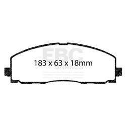 Klocki Ebc Green 6000 4x4 SUV - DP61888