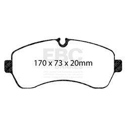 Klocki Ebc Green 6000 4x4 SUV - DP61928