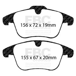 Klocki Ebc Green 6000 4x4 SUV - DP61932