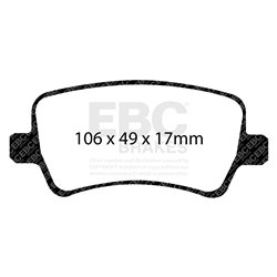 Klocki Ebc Green 6000 4x4 SUV - DP61934