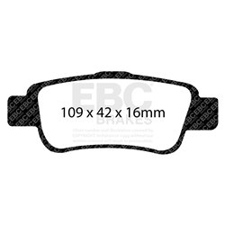 Klocki Ebc Green 6000 4x4 SUV - DP61952