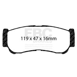 Klocki Ebc Green 6000 4x4 SUV - DP61982