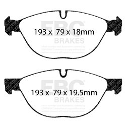 Klocki Ebc Green 6000 4x4 SUV - DP61994