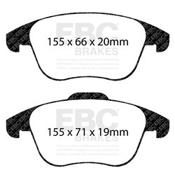 Klocki Ebc Green 6000 4x4 SUV - DP61997