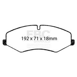Klocki Ebc Green 6000 4x4 SUV - DP62060