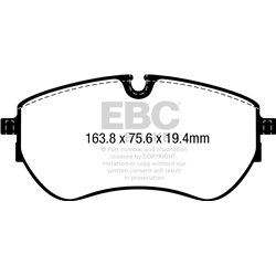 Klocki Ebc Green Stuff 6000 SUV - DP62377