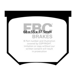 Klocki Ebc Green 6000 4x4 SUV - DP63034