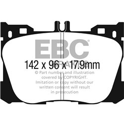 Klocki Ebc Green 6000 4x4 SUV - DP63070