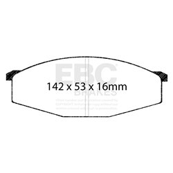 Klocki Ebc Green 6000 4x4 SUV - DP6445