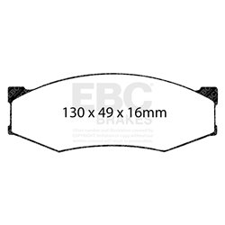 Klocki Ebc Green 6000 4x4 SUV - DP6538