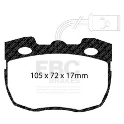 Klocki Ebc Green 6000 4x4 SUV - DP6814