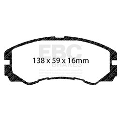 Klocki Ebc Green 6000 4x4 SUV - DP6973