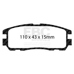 Klocki Ebc Green 6000 4x4 SUV - DP6974