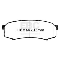 Klocki Ebc Green 6000 4x4 SUV - DP6993