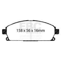 Klocki Ebc Green 7000 4x4 SUV - DP71247