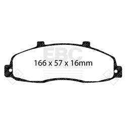 Klocki Ebc Green 7000 4x4 SUV - DP71259