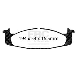Klocki Ebc Green 7000 4x4 SUV - DP71260