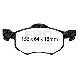 Klocki Ebc Green 7000 4x4 SUV - DP71616