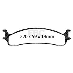 Klocki Ebc Green 7000 4x4 SUV - DP71650