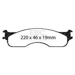 Klocki Ebc Green 7000 4x4 SUV - DP71708