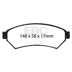 Klocki Ebc Green 7000 4x4 SUV - DP71727