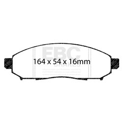 Klocki Ebc Green 7000 4x4 SUV - DP71747