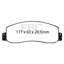 Klocki Ebc Green 7000 4x4 SUV - DP71777