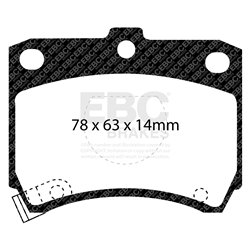 Klocki Ebc Ultimax II - DP737