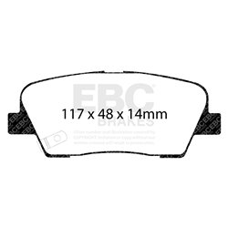 Klocki Ebc Racing RP-X - DP81140RPX