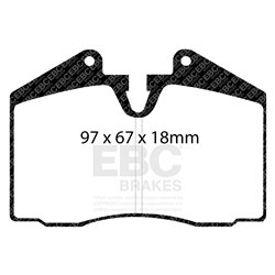 Klocki Ebc Racing RP-1 - DP8612RP1