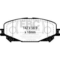 Klocki EBC Ultimax II - DPX2382