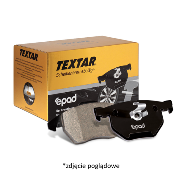 Klocki Textar EPAD - TEX2392781