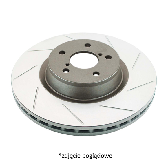 Tarcze DBA Street Slotted PRAWA - DBA 2801SR